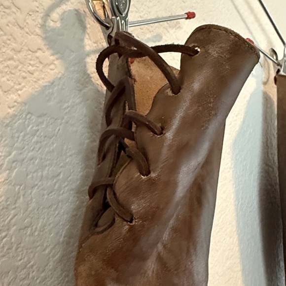 Bed-Stu Brown Leather Knee-High Leather Boots Manchester Size 6.5 - Picture 8 of 16